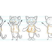 Diseño de personaje para animación (principiante). Un progetto di Illustrazione tradizionale di oliortiz - 17.01.2022