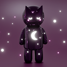 Mi Proyecto del curso: Creación de personajes kawaii en 3D con Blender . Un proyecto de Ilustración tradicional, Diseño de personajes, Ilustración digital, Modelado 3D y Manga de Grecia Valero - 19.04.2022