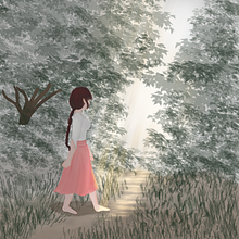 Going Back Where the Fairytale Started. Traditional illustration project by Amy Chai - 04.18.2022
