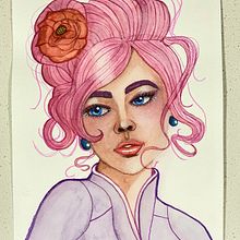 Mi Proyecto del curso: Ilustración manga en acuarela. Un progetto di Illustrazione tradizionale, Disegno, Pittura ad acquerello e Manga di francisco_cortesaraya - 13.04.2022