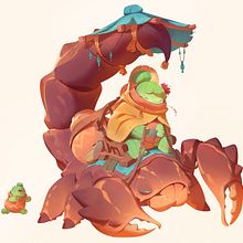 Mama Cactus. Character Design project by Nicholas Kole (nkole) - 04.20.2022