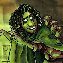 Bruno - Encanto. Un proyecto de Ilustración tradicional, Pintura, Pintura digital, Pintura a la acuarela y Dibujo de Retrato de Brittni Bromley - 20.04.2022