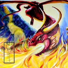 Dragon. Un proyecto de Ilustración tradicional, Pintura y Pintura acrílica de Brittni Bromley - 20.04.2022