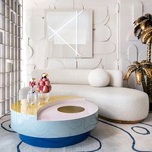 De Madrid al Cielo Casa Decor 2021. Een project van  Ontwerp, Interieurontwerp e Interactief ontwerp van Adriana Somoza - 20.04.2022