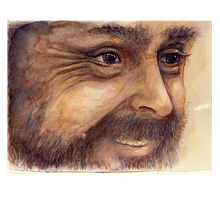 My project for course: Artistic Portrait with Watercolors. Watercolor Painting project by Tracey - 04.15.2022