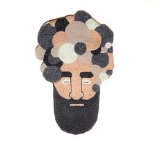 Mon projet du cours : Punch needle : brodez des masques décoratifs. Embroider, Decoration, Punch Needle, and Textile Design project by maelle.gueroult - 04.20.2022