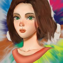 My project for course: Digital Fantasy Portraits with Photoshop. Traditional illustration, Drawing, Digital Illustration, Portrait Drawing, Digital Drawing, and Digital Painting project by amalshryf1990 - 04.20.2022