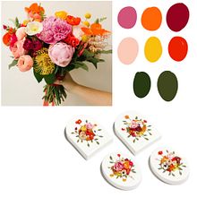 Using Inspiration Pictures to Create a Clay Floral Design. Un proyecto de Artesanía de Mallory Smith - 20.04.2022