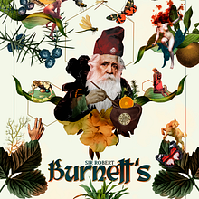 Rediseño London Gin Burnett's Ein Projekt aus dem Bereich Traditionelle Illustration, Collage und Digitale Illustration von Gustavo Rodríguez - 20.04.2022