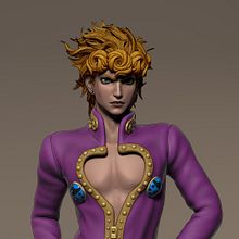 Giorno Giovanna. Un proyecto de 3D, Ilustración tradicional y Diseño de personajes de Simone Restante - 20.04.2022
