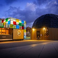 DISEÑO PLANETARIO PORTÁTIL | PLANETARIUM GO! Ein Projekt aus dem Bereich Design, Innendesign, Br und ing und Identität von DIKA estudio - 21.04.2022