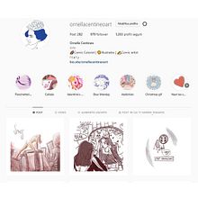 Il mio progetto del corso: Creazione di un portfolio di illustrazione su Instagram. Un proyecto de Ilustración tradicional, Redes Sociales, Ilustración digital, Gestión del Portafolio, Instagram, Diseño para Redes Sociales, Gestión, productividad							 y Diseño de Ornella Centineo - 01.01.2022