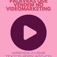 E-book: Palavras que Vendem no Videomarketing. Writing, Cop, writing, Social Media, and Communication project by Berenice Lima - 04.21.2022