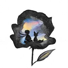 Mein Kursprojekt: Naturinspirierte Aquarellmalerei mit Double Exposure. Un proyecto de Ilustración tradicional, Pintura a la acuarela, Dibujo realista e Ilustración naturalista				 de Katharina - 21.04.2022