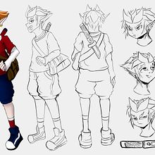 Meu projeto do curso: Desenho de personagens mangá do zero. Un proyecto de Ilustración tradicional, Diseño de personajes, Cómic, Dibujo a lápiz, Dibujo y Manga de Matheus Vitor Rodrigues Silverio - 17.04.2022