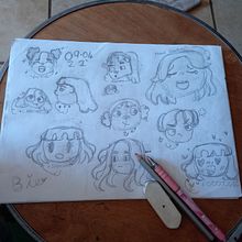My project for course: Portrait Sketchbooking: Explore the Human Face. Sketching, Drawing, Portrait Drawing, Artistic Drawing, and Sketchbook project by Amber Myburgh - 04.22.2022