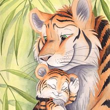 Mi Proyecto del curso: Creación de personajes animales en acuarela para libros infantiles. Projekt z dziedziny Trad, c, jna ilustracja,  Sztuki piękne,  Malarstwo,  R, sunek, Malowanie akwarelą, Ilustracje dla dzieci i Narracja użytkownika Delia Sesma Galipienzo - 22.04.2022