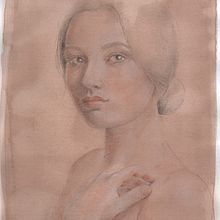 Ritratto classico: il metodo rinascimentale - corso di @michelebajona  - Progetto finale. Un proyecto de Dibujo de Retrato, Dibujo artístico, Dibujo, Bocetado y Dibujo a lápiz de Valeria Ruoppo - 22.04.2022