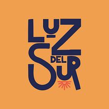 LUZ DEL SUR, My project for course: Digital Lettering for Visual Identity. Traditional illustration, Br, ing, Identit, Lettering, Digital Lettering, and Digital Design project by Isabel Sanchez Toledo - 04.22.2022