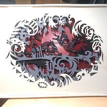 Il mio progetto del corso: Papercut: crea scene di carta con profondità. Traditional illustration, Arts, Crafts, Editorial Design, Paper Craft, Stor, telling, Bookbinding, Children's Illustration, and DIY project by PS Patsol - 04.22.2022