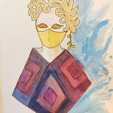 Il mio progetto del corso: Tecniche di illustrazione per sbloccare la tua creatività. Design, Traditional illustration, Fine Arts, Painting, Creativit, Creating with Kids, and Sketchbook project by astrattalab - 04.22.2022