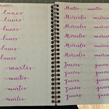 Mi Proyecto del curso: Lettering en pequeño formato. Un proyecto de Ilustración tradicional, Lettering, H y lettering de María Fernanda Peña Rodríguez - 22.04.2022