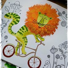Mi Proyecto del curso: Técnicas de ilustración creativa con gouache. Traditional illustration, Character Design, Fine Arts, Painting, Children's Illustration, Gouache Painting, and Picturebook project by Carmen Flores - 04.22.2022
