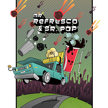 Mr. Refresco & Sr. Pop. Un progetto di Illustrazione tradizionale e Illustrazione digitale di Mathias Grosso - 18.04.2022