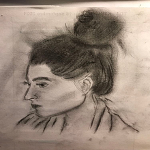 Charcoal drawings. Un proyecto de Dibujo, Dibujo de Retrato y Dibujo realista de Nina Castagné - 22.04.2022