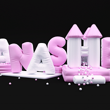 Mi Proyecto del curso: Tipografía 3D: juega con color y volumen. Un proyecto de 3D, Animación, Tipografía, Animación 3D, Diseño 3D y Diseño digital de Ramón Feria - 23.04.2022