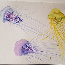 My project for course: Modern Watercolor Techniques. Un proyecto de Ilustración tradicional, Bellas Artes, Pintura y Pintura a la acuarela de Darlene - 01.05.2022