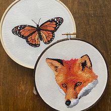 My project for course: Realistic Embroidery Techniques. Traditional illustration, Embroider, and Textile Design project by Estrella Vega - 04.23.2022