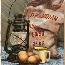 My project for course: Oil Painting for Beginners. Un proyecto de Bellas Artes, Pintura y Pintura al óleo de meyoung - 13.04.2022