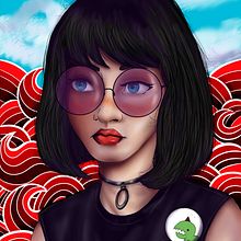 Mi Proyecto del curso: Retratos digitales de fantasía con Photoshop. Ilustração tradicional, Desenho, Ilustração digital, Desenho de retrato, Desenho digital, e Pintura digital projeto de Victor Saldivar - 20.04.2022