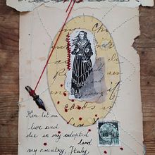 Il mio progetto del corso: Tecniche di ricamo sperimentale su carta. Fine Arts, Collage, Embroider, and Textile Design project by Gioconda Pieracci - 04.23.2022