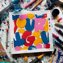 "Give it your all" . Lettering project by Snooze One - 04.08.2022