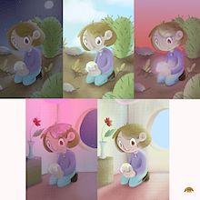 Mi Proyecto del curso: Principios de iluminación para pintura digital. Un progetto di Illustrazione tradizionale, Illustrazione digitale e Pittura digitale di Cristina Alonso Jaraquemada - 24.04.2022
