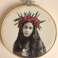 My project for course: Photo Embroidery on Fabric. Photograph, Collage, Paper Craft, Printing, Embroider, DIY, and Textile Design project by chiara_gasparetto - 04.24.2022