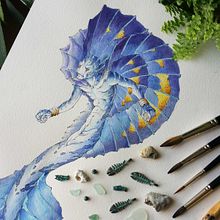 My project for course: Fantasy Sketchbook: Draw Characters from Imagination. Traditional illustration, Creativit, Drawing, and Sketchbook project by Anna E. Lukasik-Fisch - 04.24.2022