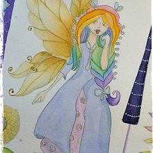 Mi Proyecto del curso: Ilustración de cuento de hadas con acuarelas. Un progetto di Illustrazione tradizionale, Pittura, Disegno e Pittura ad acquerello di Carmen Flores - 24.04.2022