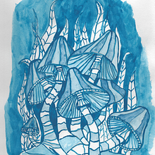 Mi Proyecto del curso: Técnicas modernas de acuarela. Un proyecto de Ilustración tradicional, Bellas Artes, Pintura, Pintura a la acuarela y Diseño de Fernando López Neblina - 25.04.2022