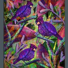 Birds. Traditional illustration project by Michelle T. - 04.25.2022