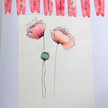 My project for course: Creative Watercolor Sketching for Beginners. Traditional illustration, Sketching, Creativit, Drawing, Watercolor Painting, and Sketchbook project by Zedre Hartman - 04.25.2022