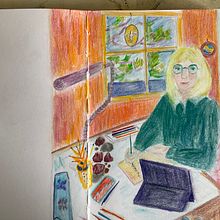 Mon projet du cours : Carnet de croquis pour explorer votre style de dessin. Een project van Traditionele illustratie,  Schetsen,  Creativiteit,  Tekening, Aquarelschilderen, Sketchbook y Schilderen met gouache van Danielle - 25.04.2022