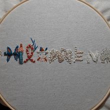 Mi Proyecto del curso: Introducción al bordado en relieve. Embroider, and Textile Design project by Maria Matilde Duran Arocena - 04.26.2022