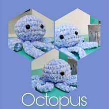 Octopus Amigurumi | Crochê. Un proyecto de Artesanía, Costura, Crochet y Amigurumi de Isabella Martins Feitosa - 25.04.2022