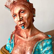 Mi Proyecto del curso: Introducción a la escultura figurativa con arcilla. Fine Arts, and Sculpture project by Alberto Juárez - 04.18.2022