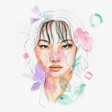 Il mio progetto del corso: Ritratto illustrato ad acquerello. Traditional illustration, Fine Arts, Painting, Drawing, Watercolor Painting, Portrait Drawing, and Artistic Drawing project by Marina Palumbieri - 04.26.2022