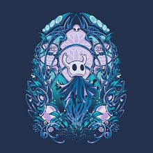 Hollow Knight - Estampa Oficial. Traditional illustration, and Costume Design project by Ilustrata - 02.25.2020
