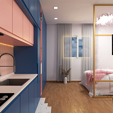 Meu projeto do curso: Cor aplicada ao design de interiores. Interior Design, Decoration, Interior Decoration, Color Theor, and Spatial Design project by Alanis Andrade - 04.25.2022